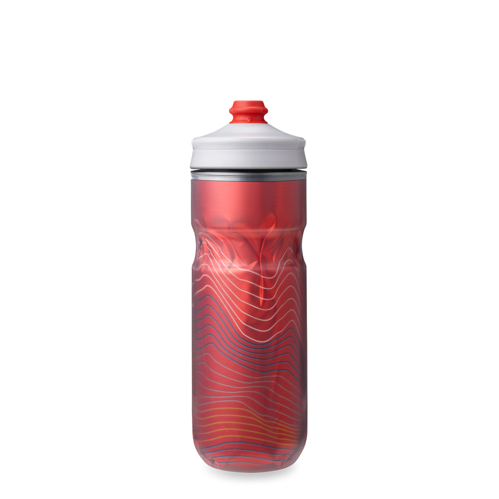 Vista posterior — Rojo 20 oz