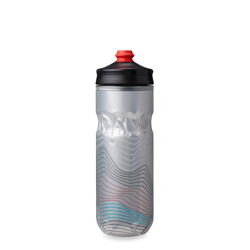 Vista posterior — Plateado 20 oz