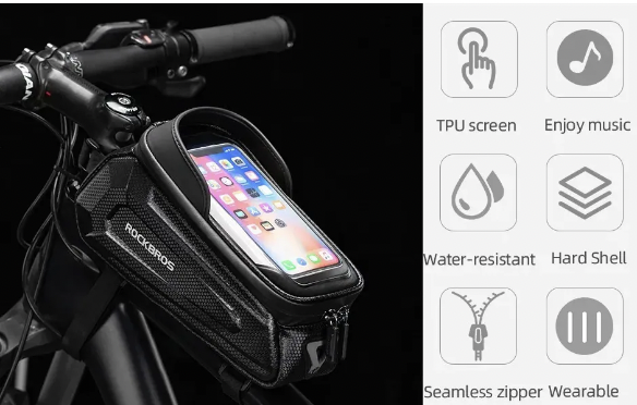 SOPORTE CELULAR CON BOLSA ROCKBROS