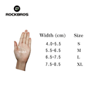 GUANTES CORTOS INFANTILES ROCKBROS S145
