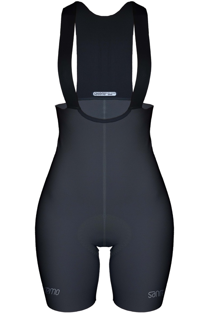BIB SHORT STRADE GRIS SANREMO DAMA