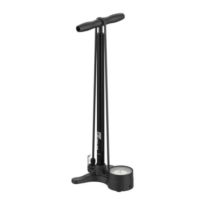 BOMBA LEZYNE MACRO HV FP DUAL VALVE FLAT BLACK