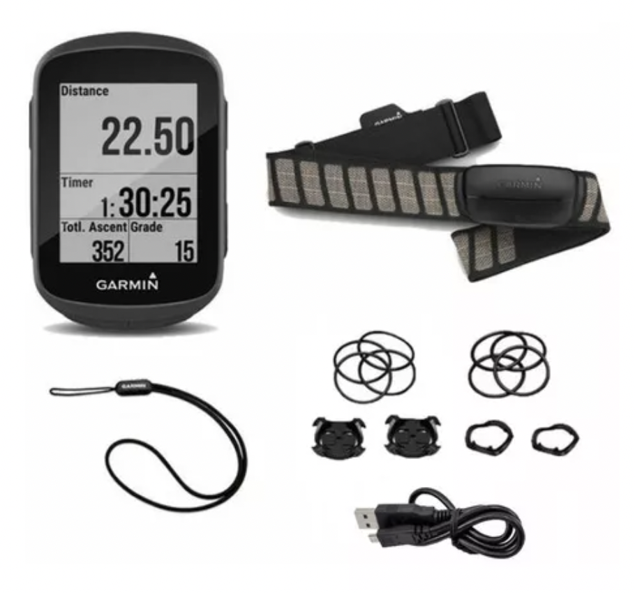 [000743] CICLOCOMPUTADORA GARMIN EDGE 130 PLUS BUNDLE