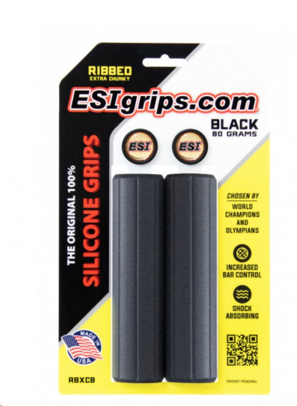 [001883] PUÑOS ESIGRIPS EXTRA CHUNKY RIBBED BLACK