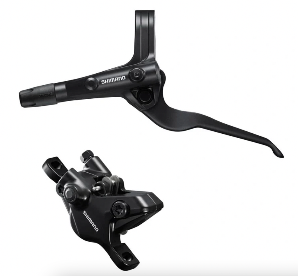 Freno hidráulico delantero SHIMANO Palanca BL-M401 Cáliper BR-MT410 / 1000 mm / J-KIT / Balatas de resina