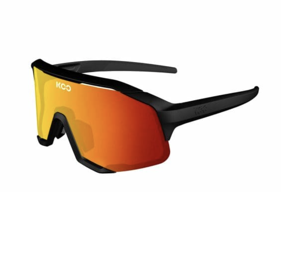 GAFAS KOO DEMOS BLACK MATT / RED