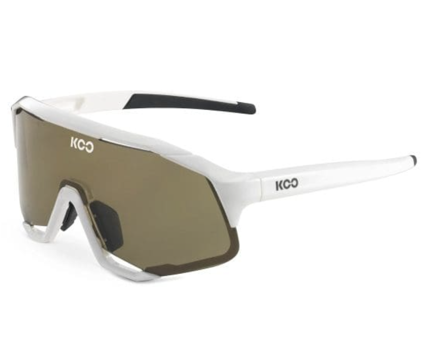 GAFAS DEMOS WHITE / LIGHT BROWN KOO