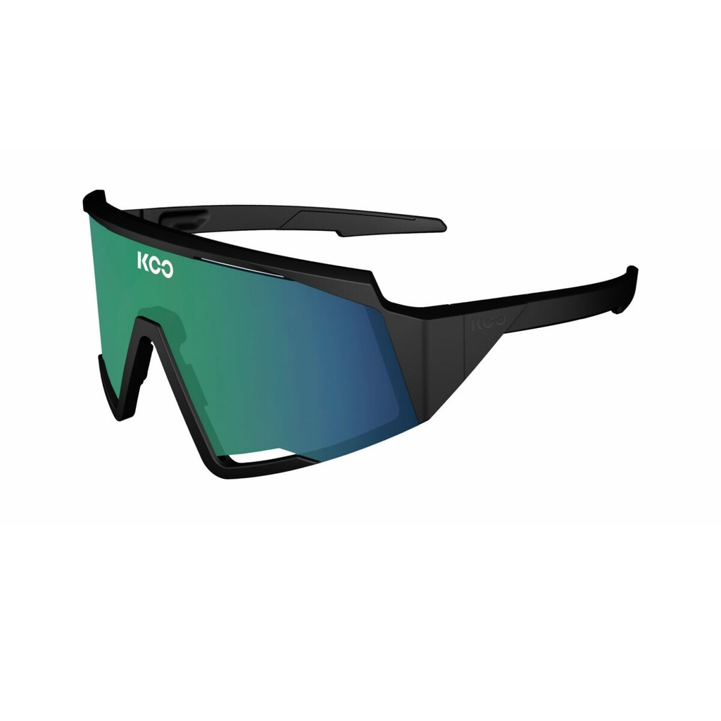 GAFAS SPECTRO BLACK MATT / LIGHT GREEN KOO