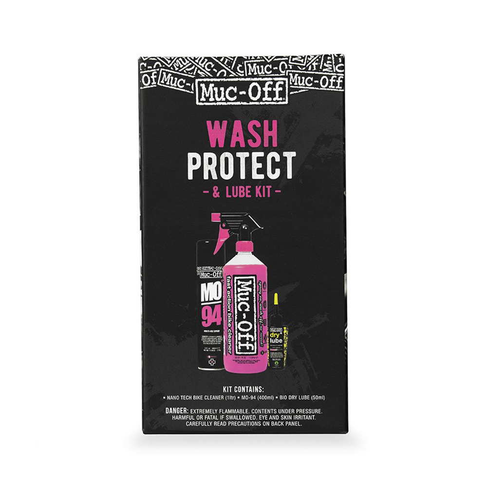 KIT LIMPIA PROTEGE Y LUBRICA SECO MUC-OFF