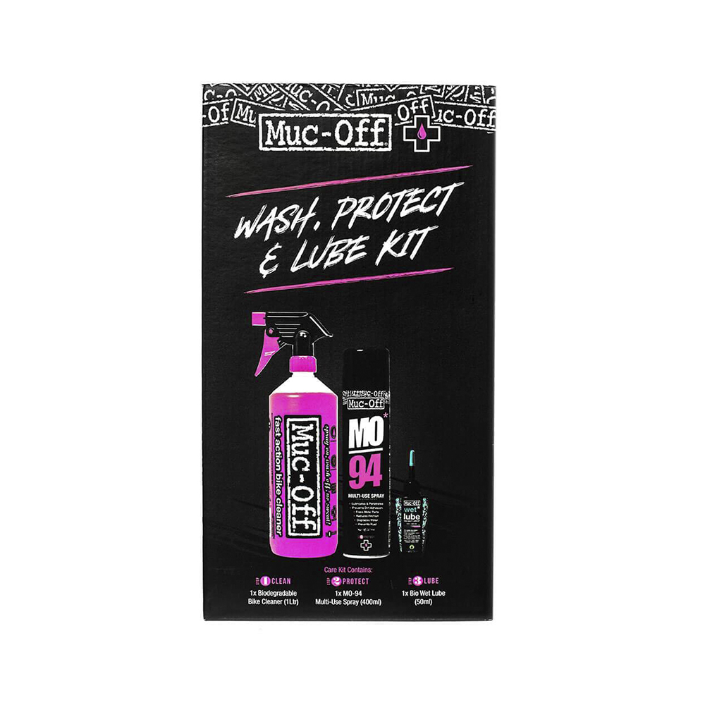 KIT MUC-OFF CLEAN, PROTECT & LUBE KIT - HUMEDO