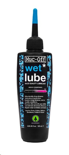 MUC-OFF BIO ACEITE LUBRICANTE WET LUBE 120ML