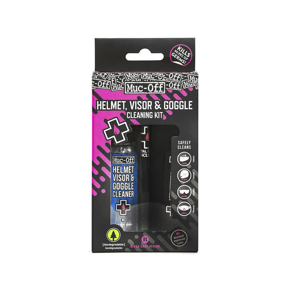 MUC-OFF KIT DE LIMPIEZA PARA LENTES GOOGLES Y MÁS