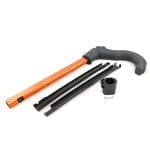 SHERPA 2.0 – RATCHET ARM ASSEMBLY 2.0 WITH RETEINER CAP & BOLT – GRAY METALLIC