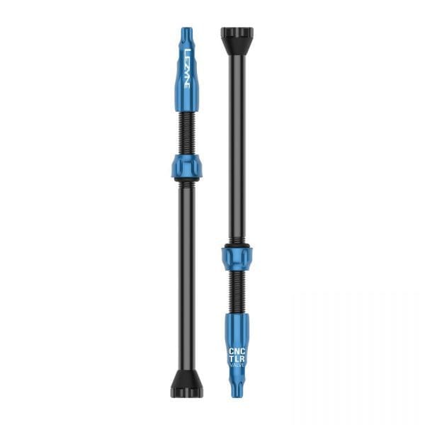 VALVULAS TLR CNC LEZYNE AZUL 60MM