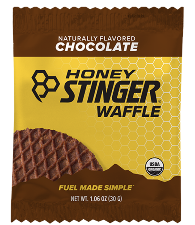 [810815024852] WAFFLE ORGANICO HONEY STINGER SABOR CHOCOLATE