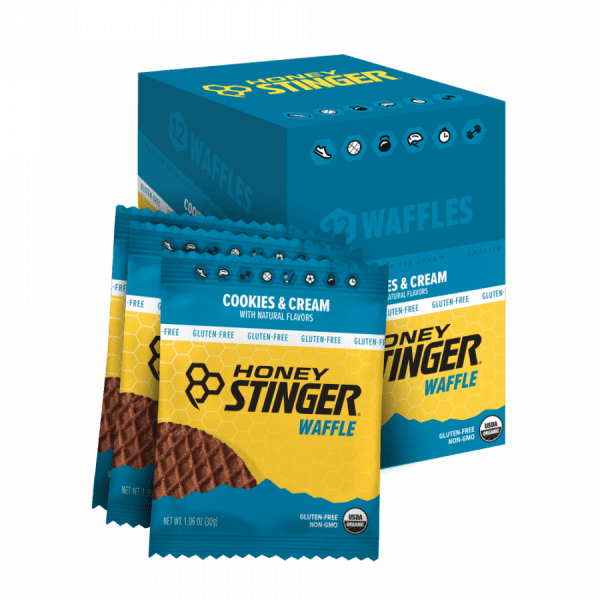 Honey Stinger Waffle Gluten Free Cookies & Cream 