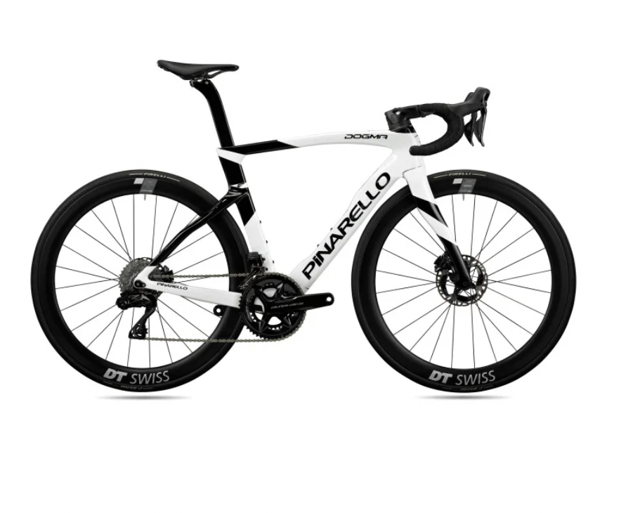 BICICLETA DE RUTA PINARELLO DOGMA F DISC SHIMANO DI2 2X12 PM DT SWISS ARC 1400 50DB DICUT WHT/BLK 24 (XXS)