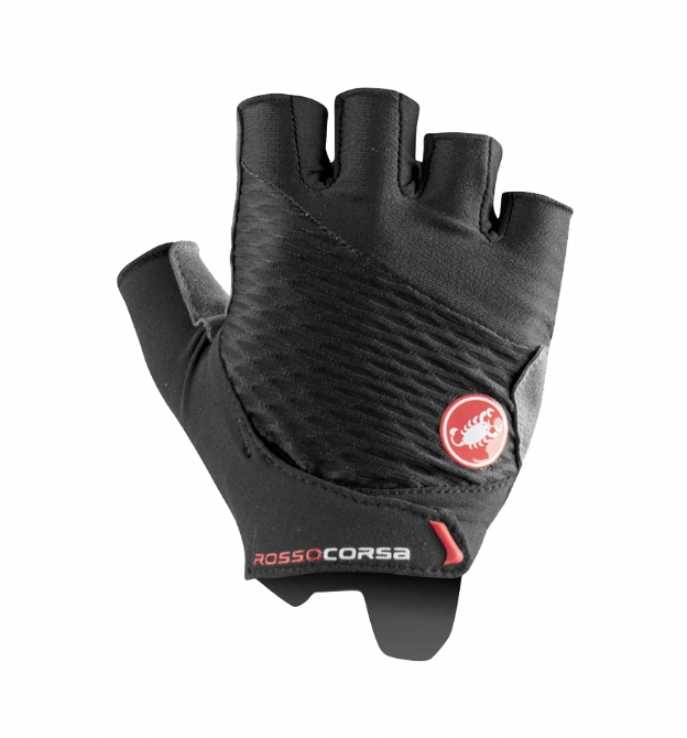GUANTES CASTELLI ROSSO CORSA 2 NEGRO DAMA