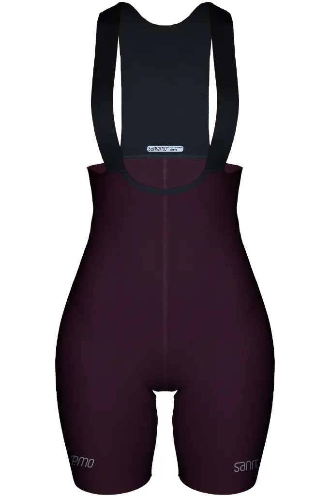 BIB SHORT STRADE VINO SANREMO DAMA 