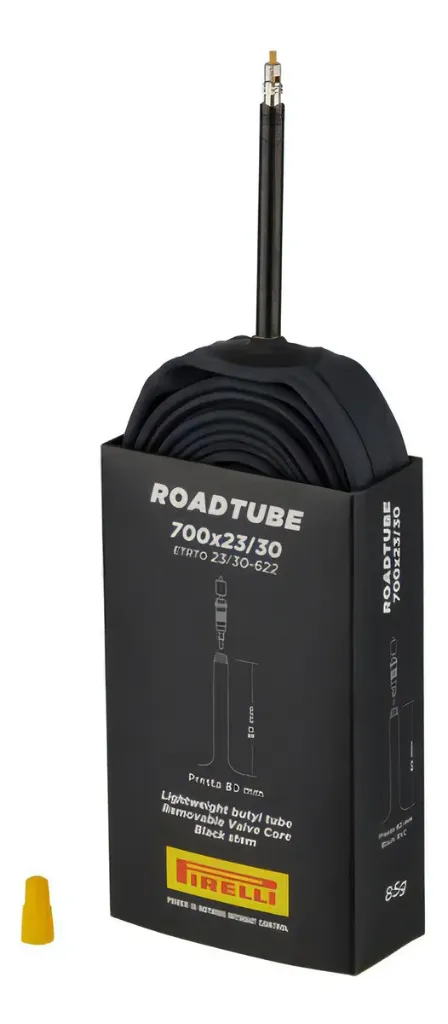 CAMARA PIRELLI 700X23/30, PRESTA 80MM BLACK RVC