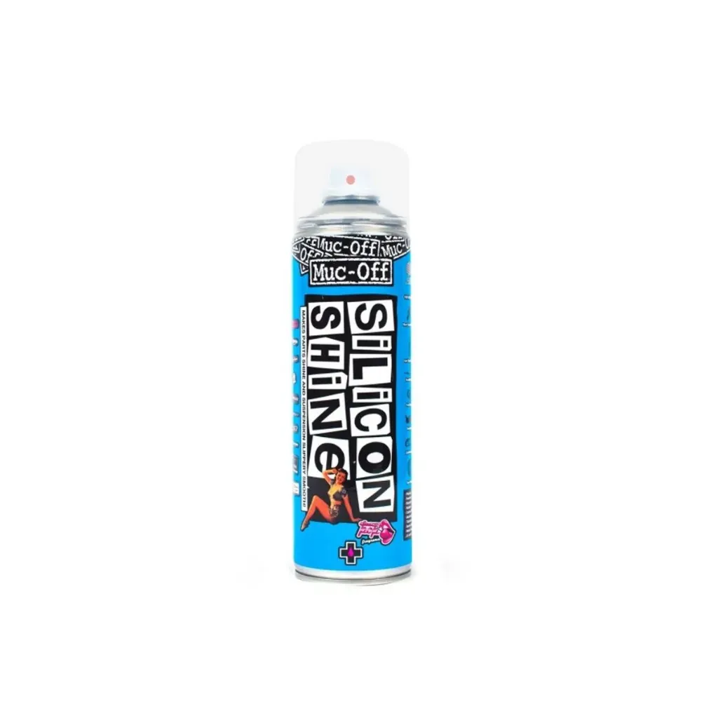 SPRAY ABRILLANTADOR DE BICICLETA MUC-OFF SILICON SHINE