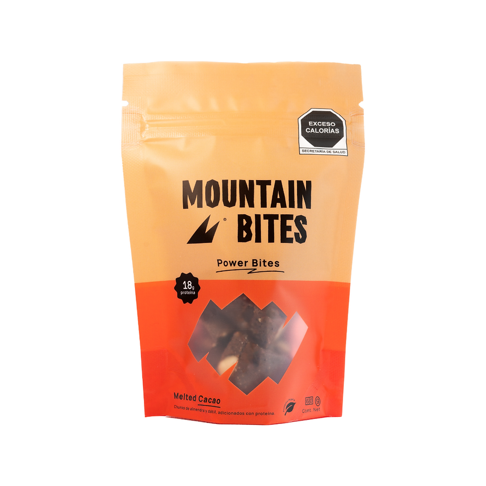 [001577] MOUNTAIN BITES POWER BITES MELTED CACAO
