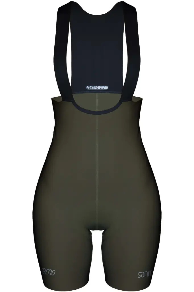 BIB SHORT STRADE VERDE HOMBRE SANREMO  
