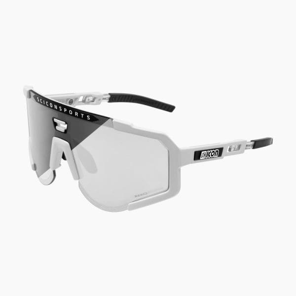 LENTES SCICON AEROSCOPE WHITE/PHOTOCHROMIC SILVER