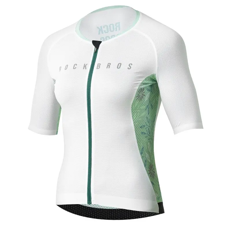 JERSEY ROCKBROS BLANCO/VERDE DAMA