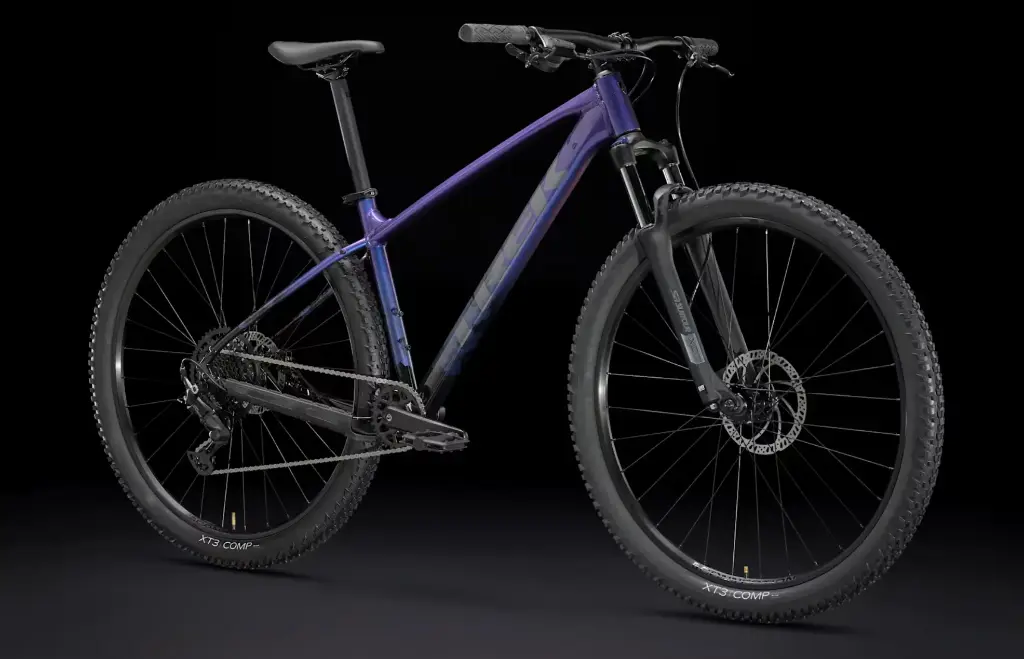 BICICLETA TREK MARLIN 5 GEN 3 PURPLE FLIP TO TREK BLACK FADE 