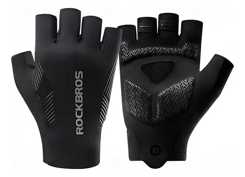 GUANTES CORTOS ROCKBROS NEGROS 