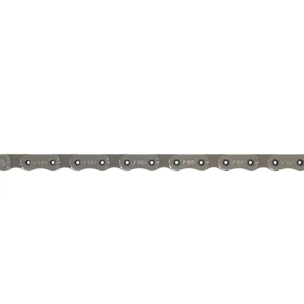 Cadena SRAM 120 Eslabones 12P. CN-RED AXS Flattop Con Power Lock Plata