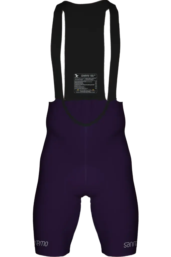 BIB SHORT STRADE VIOLETA CABALLERO SANREMO  
