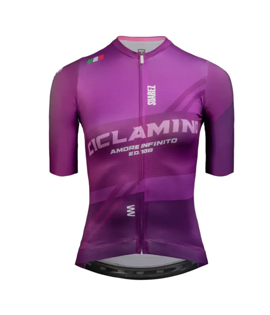 Jersey SUAREZ Manga Corta Avant Mujer (MAGLIA CICLAMINO 25 2.5)