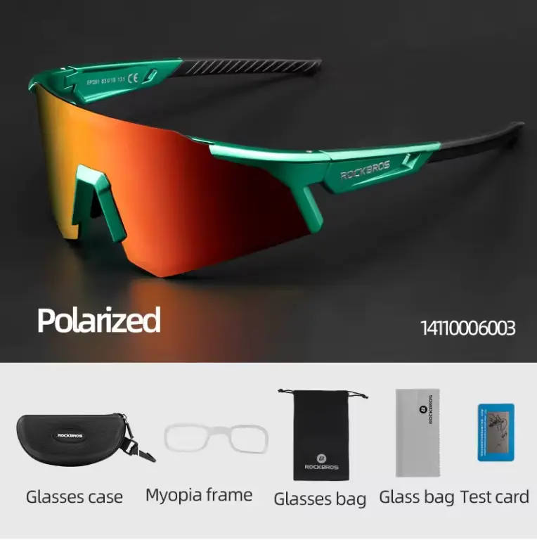 LENTES VERDES ROCKBROS 14110006003 