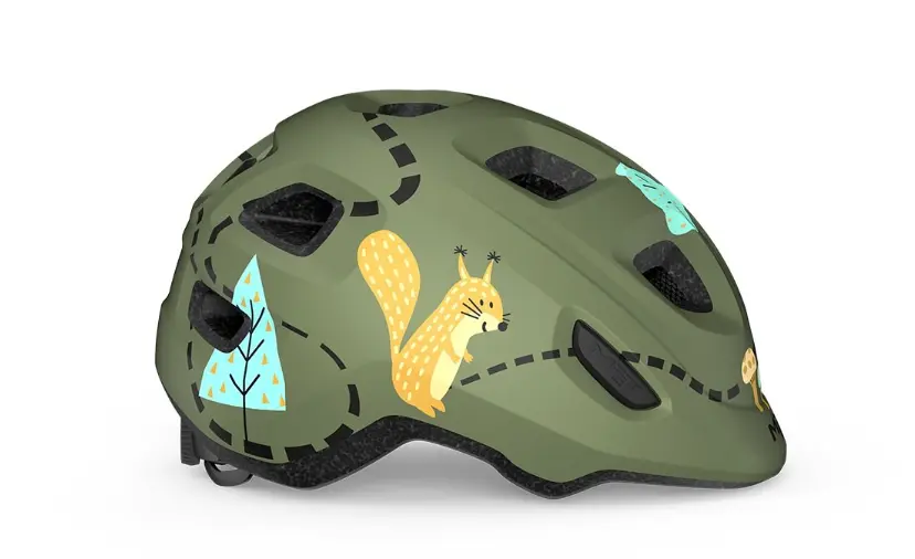CASCO INFANTIL MET HOORAY VERDE BOSQUE