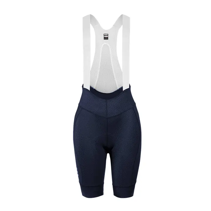 BIB SHORT MUJER SUAREZ PRO HARD DEEP BLUE 2.4