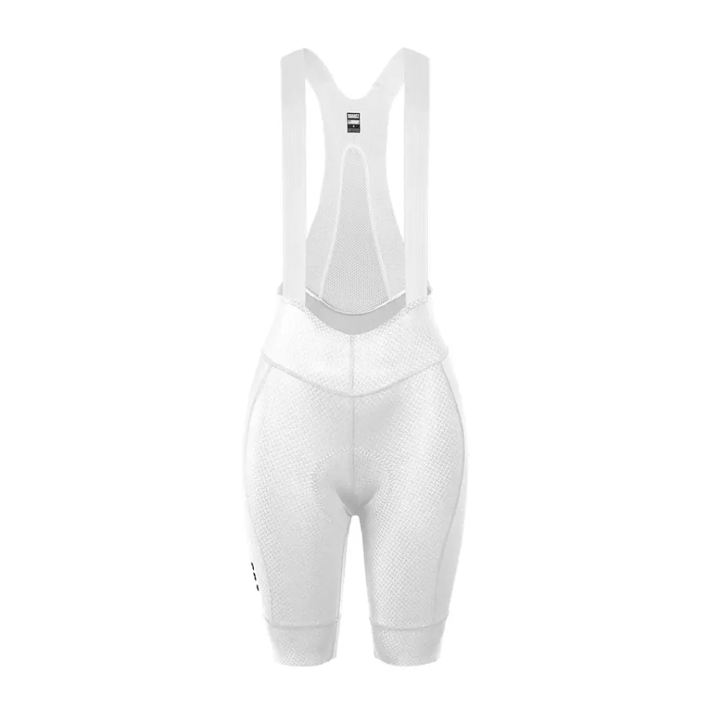 Bib Short Pro SUAREZ Mujer (HARD WHITE 2.4) 