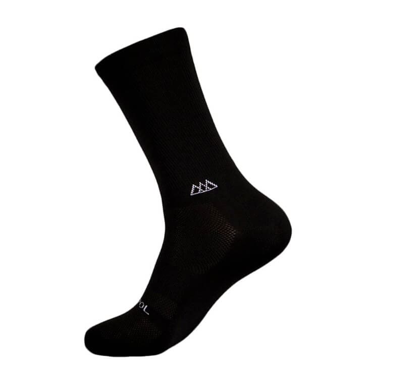 CALCETAS HUIZAPOL PRO NEGRO/MORADO