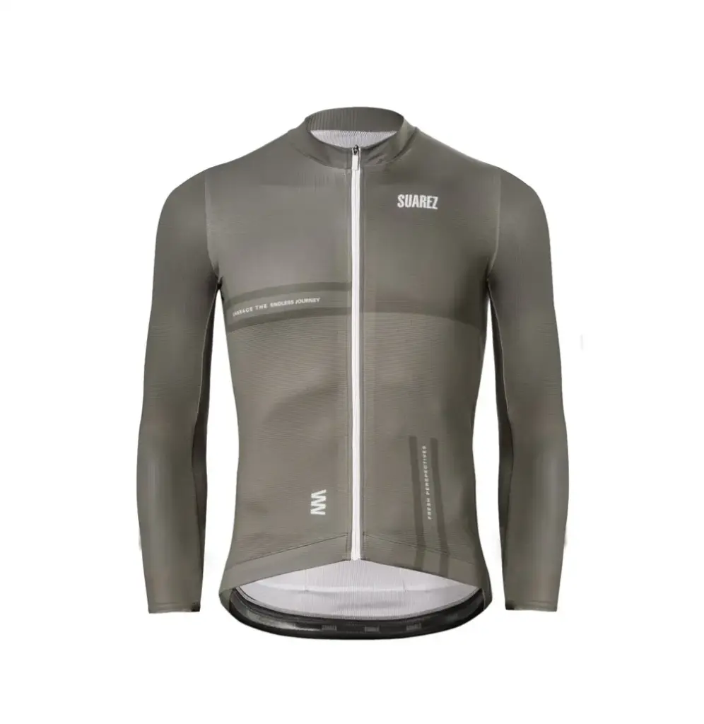 Jersey Manga Larga SUAREZ Classic Hombre (EASE TEA LEAF 2.4)