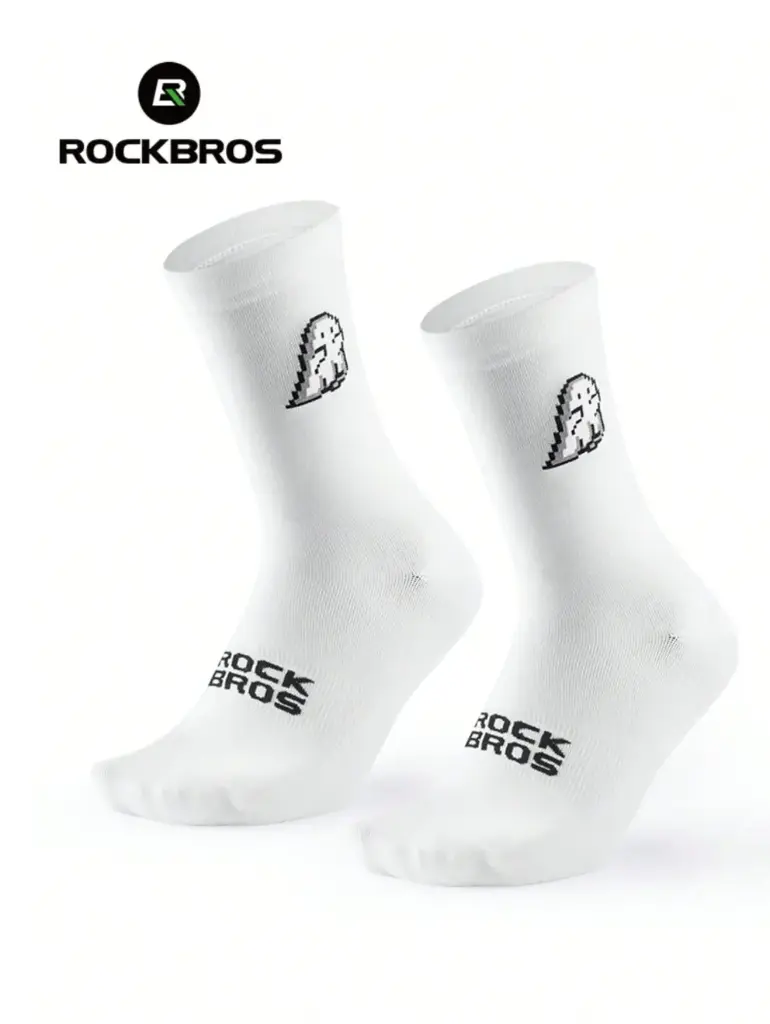 CALCETAS ROCKBROS BLANCAS EMOJI