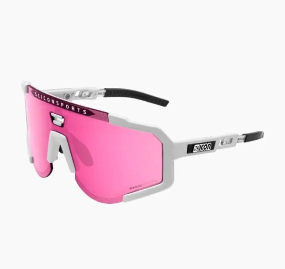 Lentes Scicon Aeroscope White/Pink 