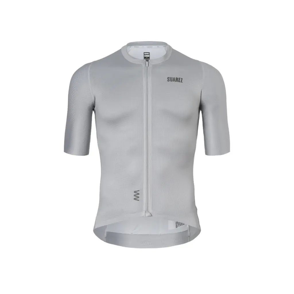 Jersey SUAREZ Manga Corta Pro Hombre (LITE ASH GRAY 2.4)
