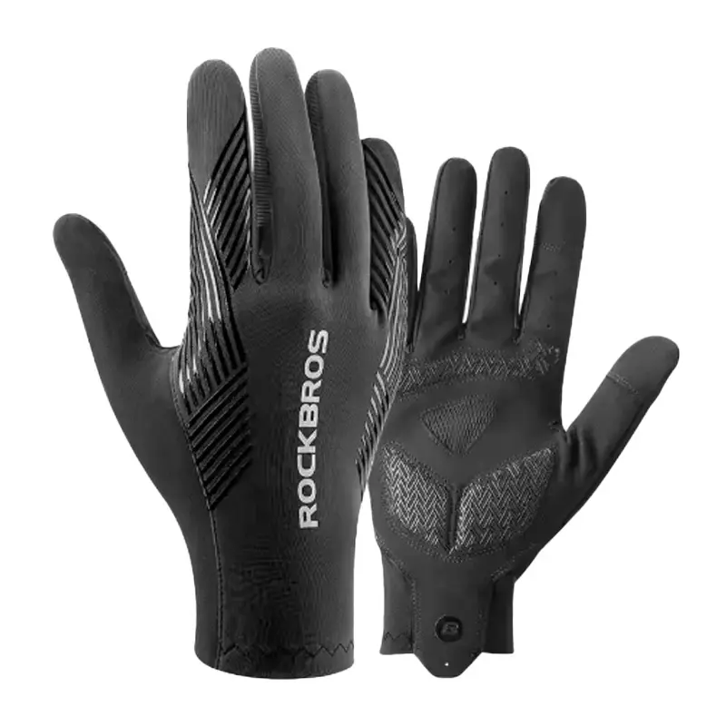 GUANTES LARGOS ROCKBROS NEGROS 161100060