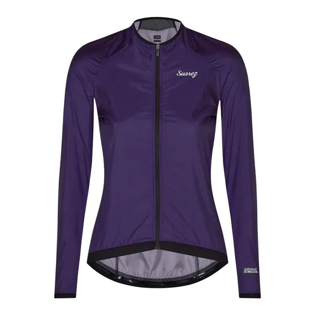 Chaqueta Rompevientos Bike Performance Mujer (PLUM)