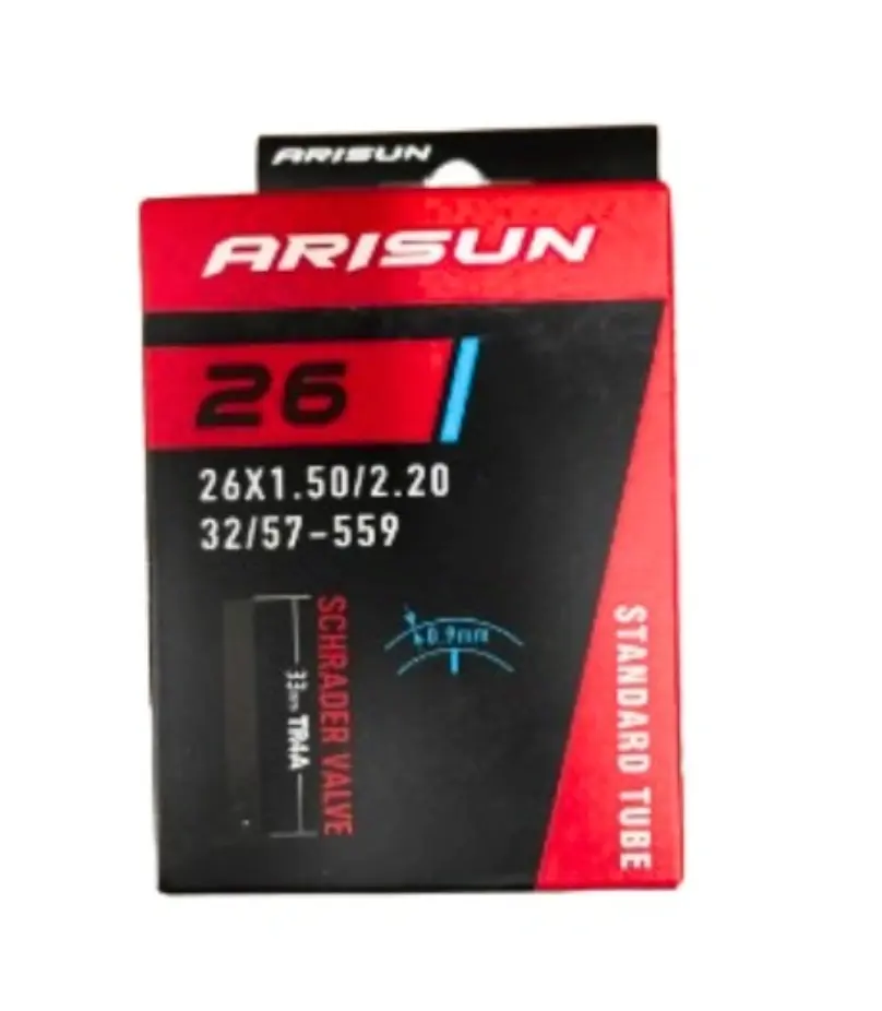 CAMARA MTB ARISUN 26X1.50.2.20 VALVULA AMERICANA AUTOSELL
