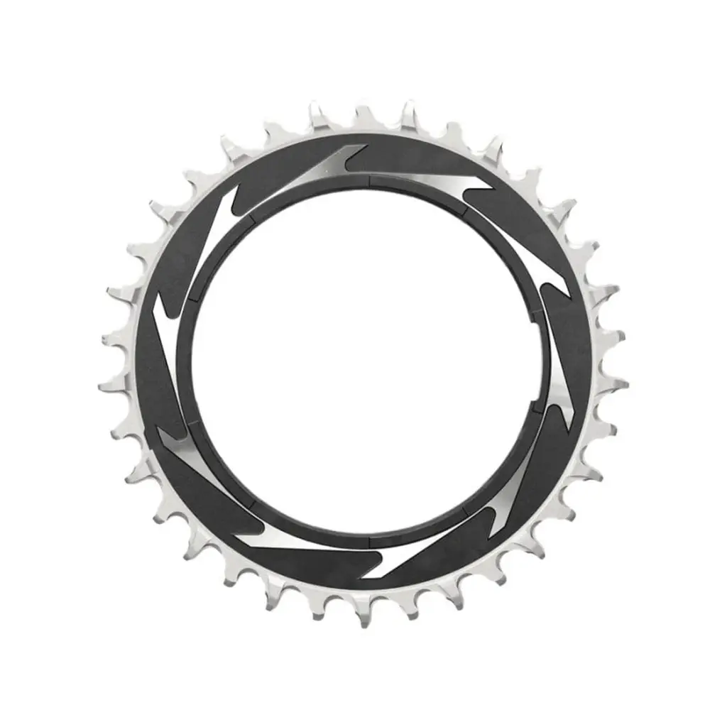 Plato SRAM XX SL Thread Mount 3mm Offset T-Type Black 34T