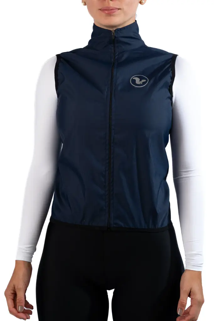 CHALECO MUJER AZUL NAVY SANREMO