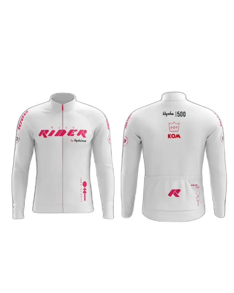 JERSEY RIDER BY RAPHA 500 APHESIS DAMA MANGA LARGA (XS)