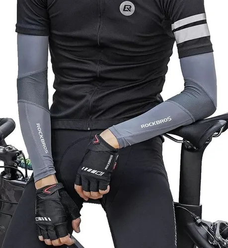 MANGAS ROCKBROS GRIS